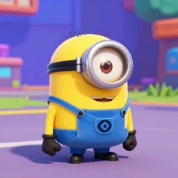 in-game screenshot of a Minion in fall guys