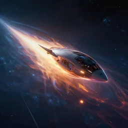 beautiful digital paint of hyperspace flight, by greg rutkowski, by wlop, by beeple, glowing reflections, best on artstation, best on behance, high resolution, deep aesthetic, award winning, octane render, hyperrealistic, cinematic lighting, 8 k, masterpiece