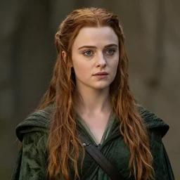 anna kendrick in lord of the rings, beautiful, heroic, highly detailed