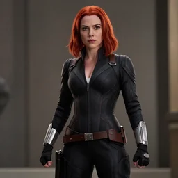 Alexandra Daddario as Black Widow