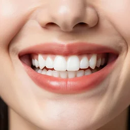 a mouth with a lot of white teeth. it is a colgate smile. the smile is charming. a smile built for tv. award winning colgate smile. you have a good smile.