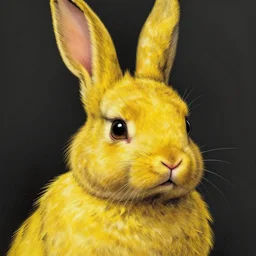 portrait of a yellow half human half bunny creature,anthropomorphic,Character design by charlie bowater, ross tran, artgerm, and makoto shinkai, detailed, inked, western comic book art, 2021 award winning painting,digital art,ultra realistic,ultra detailed,art by greg rutkowski,photorealiatic,hyperdetailed,hyperrealistic,studio lighting,studio photography,professional photography,professional lighting,detailed face,3 point lighting,4k