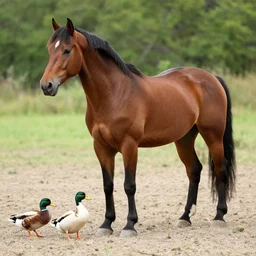 half duck half horse