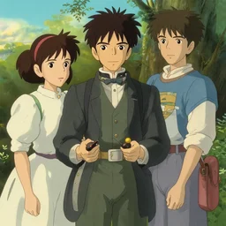taosim, in the style of studio ghibli, j. c. leyendecker, greg rutkowski, artem