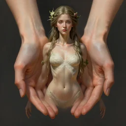 goddess of nature, accurate anatomy, only two hands, highly detailed, digital painting, artstation, concept art, smooth, sharp focus, illustration, unreal engine 5, 8 k, art by artgerm and greg rutkowski and edgar maxence