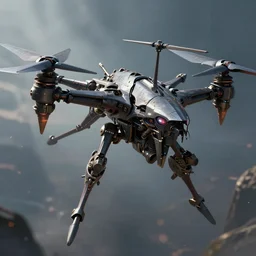 “erebos’s titan, revenant, reaver drone, art by Tomasz Jedruszek and Akihiko Yoshida, high detail, cinematic, cgsociety 8k”