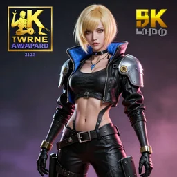 cyberpunk nun warrior artgerm anne stokes highly detailed 8 k hdr smooth sharp focus high resolution award - winning photo photorealistic