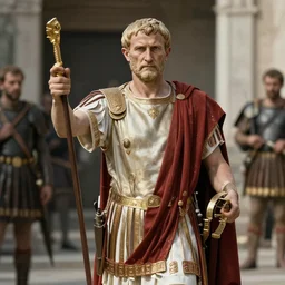 The assassination of Julius Caesar by Aleksander Rostov