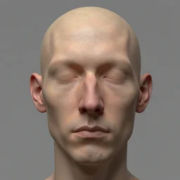 portrait of character without nose cartilage, by Greg rutkowski