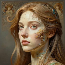 artificial intelligence woman face being built piece by piece, almost done, fibonacci, intricate, highly detailed, digital painting, artstation, concept art, smooth, sharp focus, illustration, unreal engine 5, 8 k, art by artgerm and greg rutkowski and alphonse mucha - 7 6 8