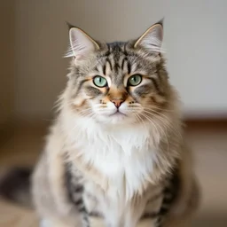 a norwegian forest cat.
