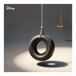 tire swing disney concept artists, blunt borders, rule of thirds