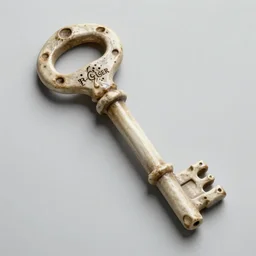 skeleton key made of bones h r giger highly detailed great complexity product photo 8 k trending on artstation unreal engine 5