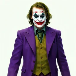 seth rollins as the joker by greg rutkowski, concept art