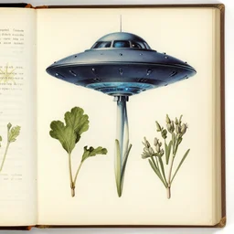 high resolution scan of the pages of an old and alien herbarium, by john howe, alien style, 9 0 s ufo style