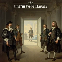 the timetravel gateway, by henriette ronner - knip, by william henry hunt, by rembrandt, by joseph mallord william turner, by konstantin razumov, concept art