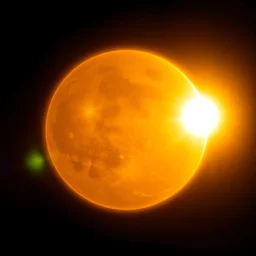 nasa image yellow sun
