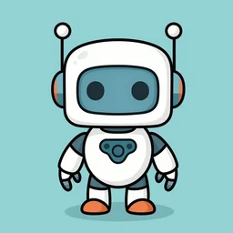 cute robot by joel robison