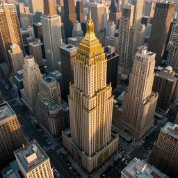 an aerial photograph of a metropolis built in art deco style, photo realistic, extremely detailed, cinematic lighting, establishing shot, retro, art deco, gilded age