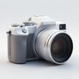 a camera design inspired by Star Wars, 3d render concept, realistic