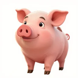 beautiful detailed character design of a cartoon pig, tlk, tlk, in the style of'the jungle book'profile pic. deviantart adoptable, style of maple story and zootopia, portrait studio lighting by jessica rossier and brian froud in the style of disney balto, artstation deviantart alphonse mucha wild pig in the style of'don bluth'