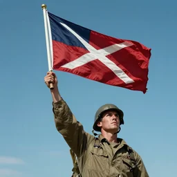 raising the flag on iwo jima