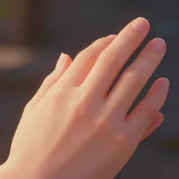 ultra realistic hands closeup cartoon character strip