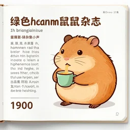 2 page of the green hamster magazine, 1 9 9 0.