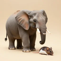 a elephant - mouse - hybrid, animal photography