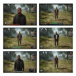 screenshots of a lost cancelled Kanye West themed MMORPG (2013).