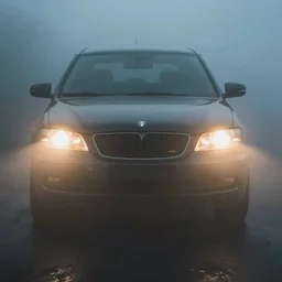 headlights through the fog by disney concept artists, blunt borders, rule of thirds