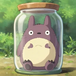 a beautiful adorable thicc bug creature sitting in a jar, by makoto shinkai an krenz cushart