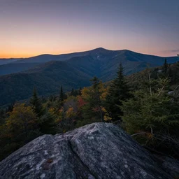 stunning eastern appalachian mountains at twilight by andreas franke