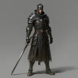 dark soul warrior concept art, beksinski, charector design, edward hopper art