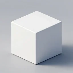modeling for box shaped - geometries, white, trending on behance, keyshot 1 1