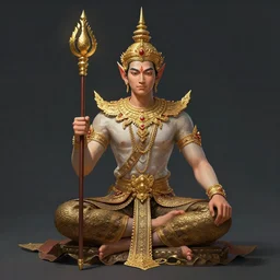 concept art of saharat sangkapreecha as king ramkhamheang