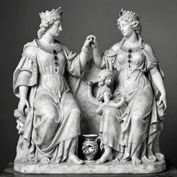 sculpture of a male ( female ) male male ( female ) male ( female ) ( female ) ( female ) rollenportrat of robed olga of kiev ( male ) ( female ), jewels, josian wedgwood fish mugshot of ruth bernhard orpheus - euterpe, b + w artwork by franz von stuck