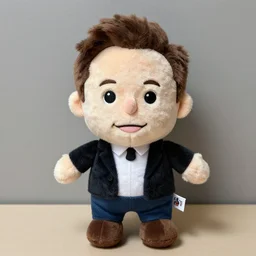 Elon Musk plushie toy
