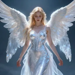 angel of clarity, digital art, artstation, realistic