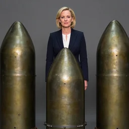 liz truss made of nuclear warheads