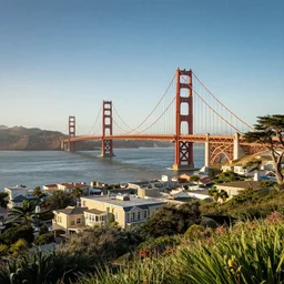 san francisco in the year 2 0 8 0, 3 5 mm landscape photography, 4 k, hd