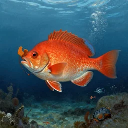 undersea fish redditor, artwork by james ensor