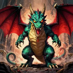 BIG EVIL DRAGON GON BITE YOU IN HALF WITH ONE BIG CHOMP! NOM NOM NOM NOM NOM NOM NOM NOM NOM!!!!!! SCARAYYYY DRAGON WOWOWOW