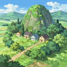 environment art, anime
