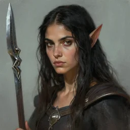 portrait, maya ali wind sorcerer, by lorenzo mastroianni, gwent, matte painting concept art, by anna podedworna, pablo hurtado de mendoza
