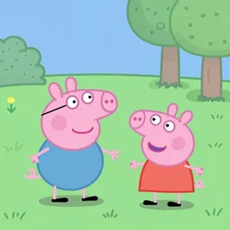 sci-fi art Paul burrow Peppa pig