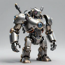 a Steam powered mechanical golem, forward facing angle, character design, stunning 3d render , art by Tooth Wu and riot studios, 8k octane beautifully detailed render, post-processing, extremely hyperdetailed, intricate complexity, masterpiece, zbrush, trending on artstation