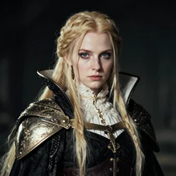 queen marika from elden ring's fanart, portrait, celluloid, by yoneyama mai.