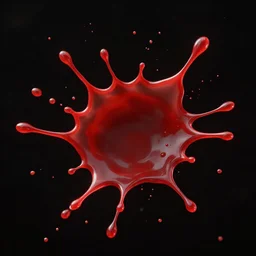 blood splatter, pbr, 8 k ultra, photorealistic
