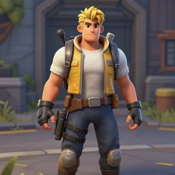 a portrait of jerma985 in team fortress 2, gaming, detailed, 4k